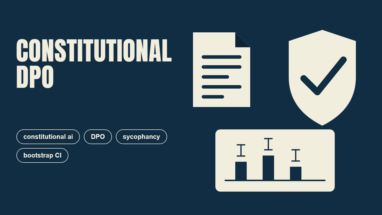 Constitutional DPO: Mitigating Sycophancy in a Small LLM